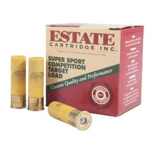 Estate Cartridge Super Sport Competition Target Load Shotshells - 20 ga. - #8 Shot - 7/8 oz. - 25 rounds