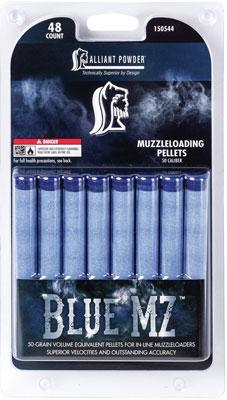 Alliant Powder Blue Mz Black Powder Substitute Pellets - 50 Caliber 50gr Pellets 48/Box