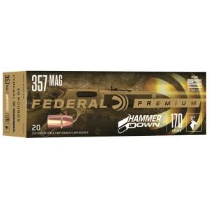Federal HammerDown .357 Mag 170 Grain Soft Point Centerfire Handgun Ammo