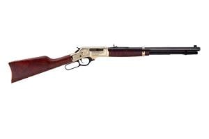 Henry Repeating Arms Co Lever Action Brass Wildlife Engraved 30-30 Win