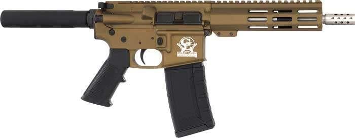Great Lakes Firearms & Ammo GLFA AR-15 Pistol 7.5" Bronze 223 Wylde