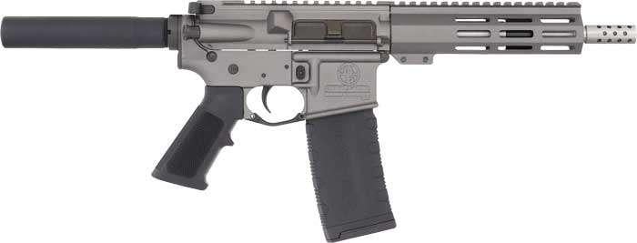 Great Lakes Firearms & Ammo GLFA AR-15 Pistol 7.5" Tungsten 223 Wylde