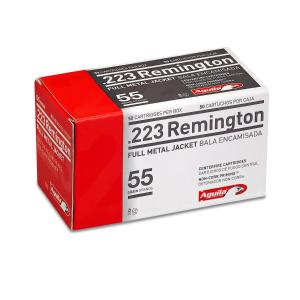 Aguila Aguila Ammunition .223 Rem Rifle Ammo - 55 Grain | FMJ | 1000rd Case 223/5.56