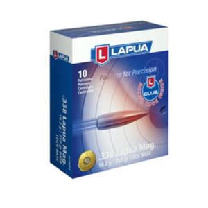 Lapua Rifle Ammo  338  Magnum 250gr Lock Base FMJBT bx/10 338 Lapua