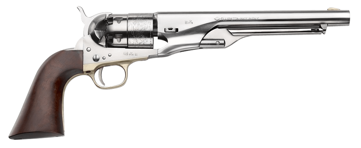 Pietta 1860 Army "Old Silver" 44 Caliber
