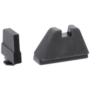 AmeriGlo Glock 17-39 Tall Suppressor Black Sights Set