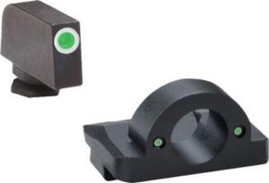 AmeriGlo Glock 17/19/19x/26 Gen5 Ghost Ring Night Sight Green Tritium