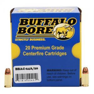 Buffalo Bore Ammunition 24A/20 9mm +P JHP (Per 20) 115 Gr