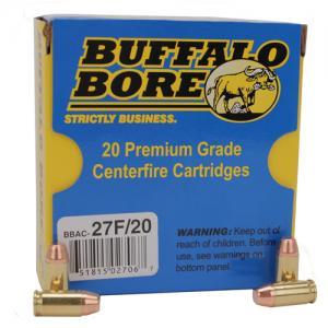 Buffalo Bore Ammunition 27F/20 380 Auto 95 Gr FMJ-FN (Per 20) 380 ACP