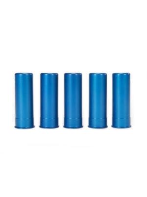 A-zoom Shooting Accessories Shotgun 12 Gauge Shotshell 5-Pack Blue Model: 12311