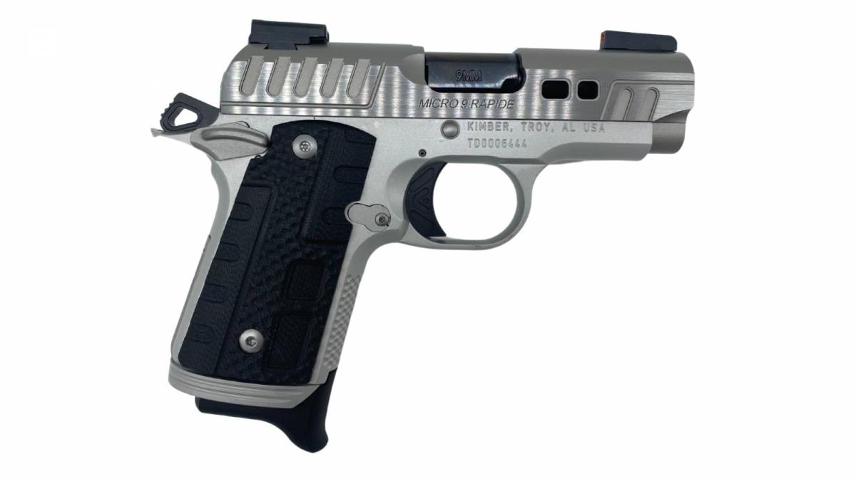 Kimber Micro 9 Rapide Frost 3" BBL 9mm 7+1 Pistol 3300237-img-0