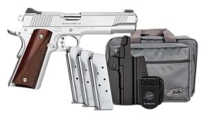 Kimber 1911 Custom LW Rosewood Club Bundle 45 ACP