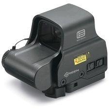 EOTech EXPS2 Green Holographic Weapon Sight w/Side Buttons and Single QD Lever, Black, 1 MOA w/Green Reticle EXPS2-0GRN