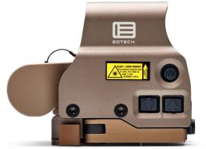 EOTech HWS EXPS3 Reticle w/1 MOA Dot Button, QD, Tan, EXPS3-1 TAN