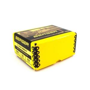 Berger Bullets & Shot VLD Target 6mm Caliber 105 Grain Very Low Drag Boat Tail 500 Bullet