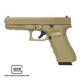 Glock 17 Gen 3 FDE with Contrast Sights 9mm