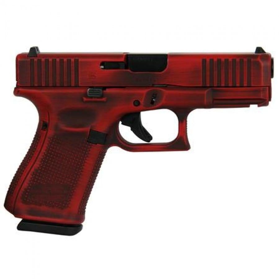 Glock 19 Gen 5 Battleworn Red 9mm