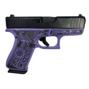 Glock 43X Purple Pearl Mandala 9mm
