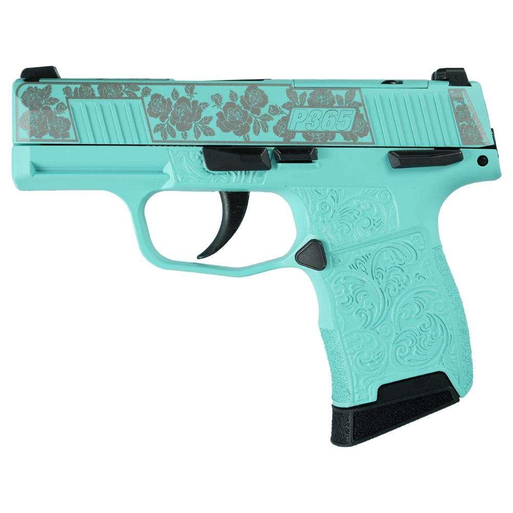 Sig Sauer P365 Tiffany And Roses 380 ACP