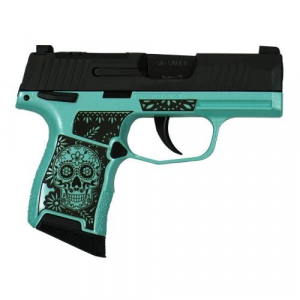 Sig Sauer P365 OR Sugar Skull-Tiffany Glitter 9mm