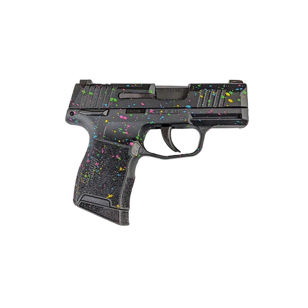 Sig Sauer P365 Multi Color Paint Splatter 9mm