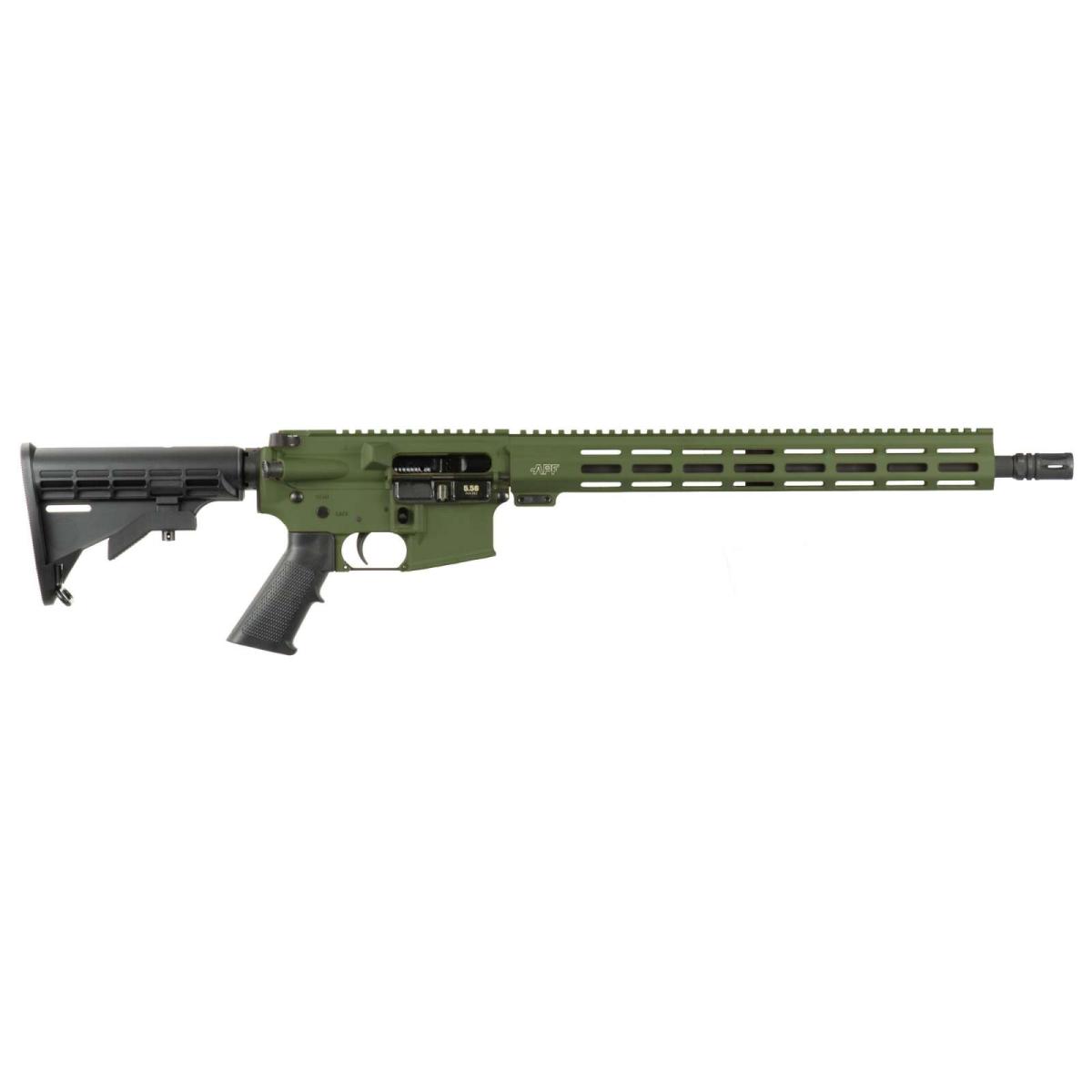 Alex Pro Firearms Guardian AR-15 Rifle 16" MLOK Sniper Green 223/5.56