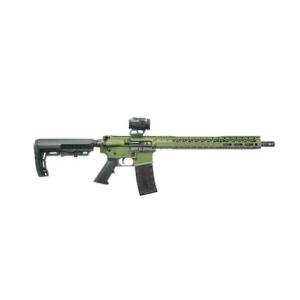 BRO 16" 5.56 Spec 15 Rifle 15" MLOK - w/ ZeroTech Trace red dot - BULLFROG