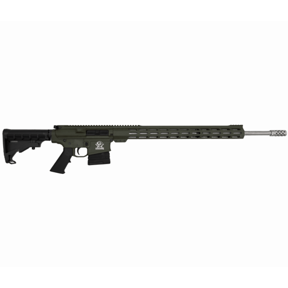 Great Lakes Firearms & Ammo GLFA AR15 Rifle 18" Black 450 Bushmaster