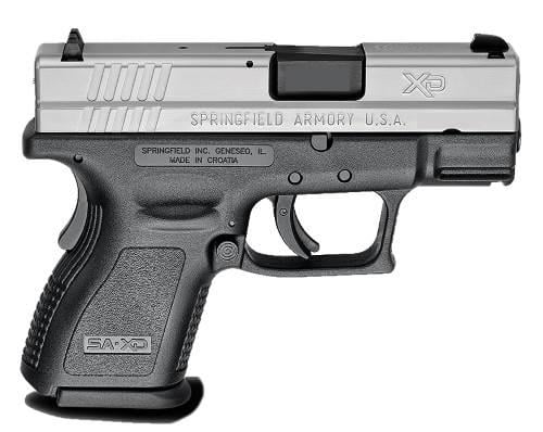 Springfield XD Sub-Compact Bi-Tone Ess Pkg 9mm