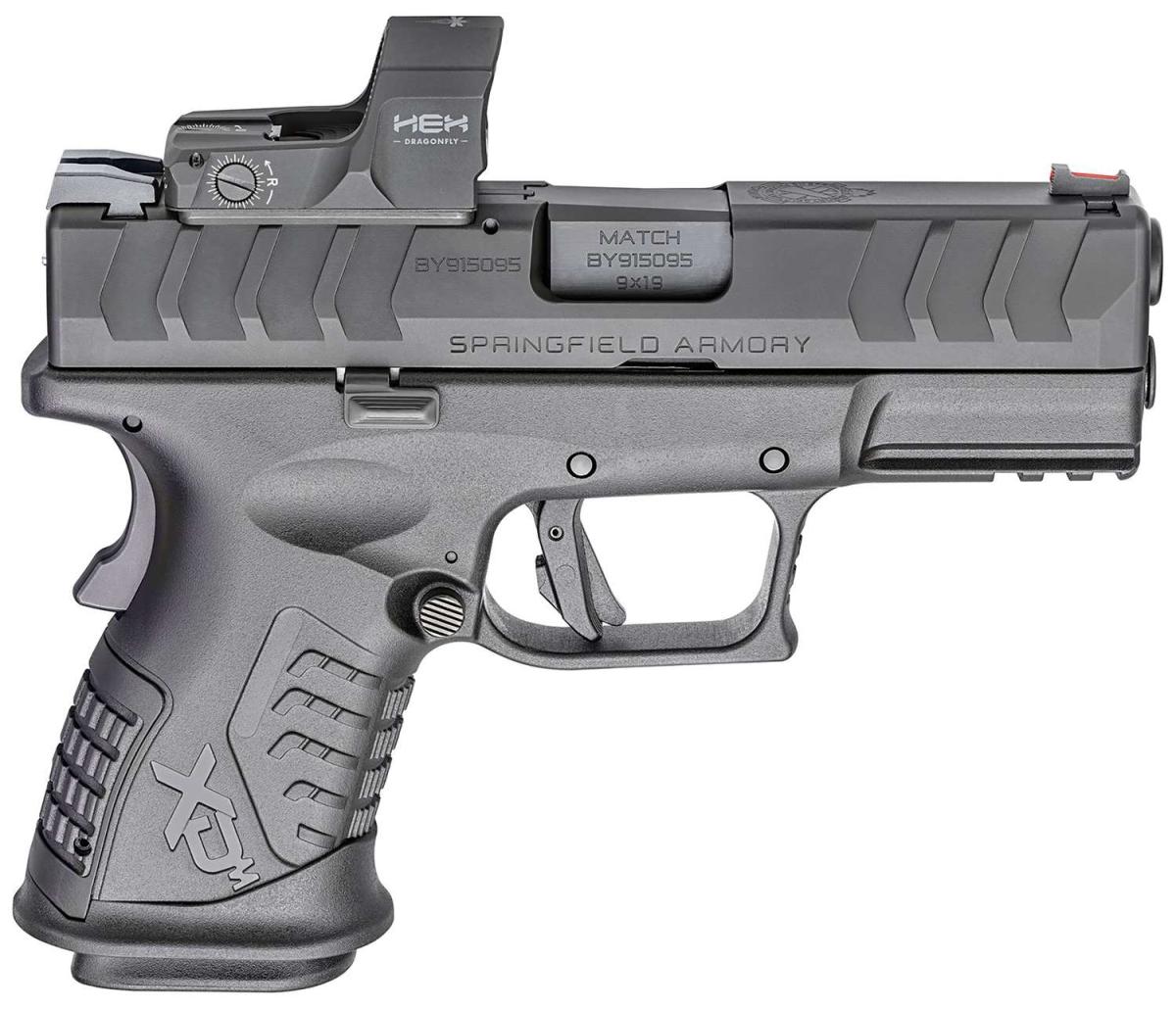 Springfield XD(M) Elite Compact OSP W/ HEX Dragonfly 9mm