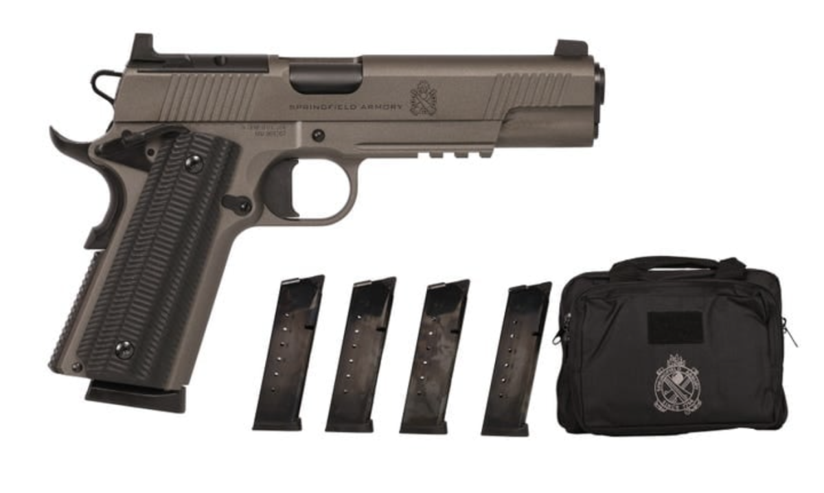 Springfield 1911 Operator AOS 45 ACP