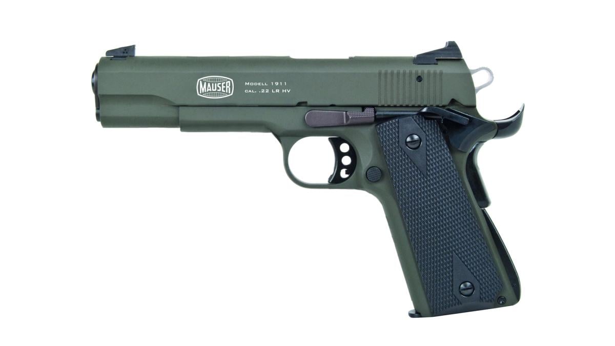 Blue Line Solutions Mauser 1911 OD Green 22 LR