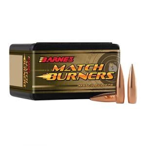 Barnes Bullets & Shot Match Burner 6mm Creedmoor Boat Tail 105 Grain 100 Bullets/Box Lead