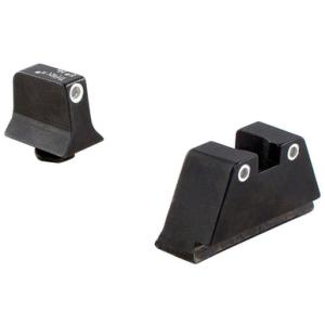 Trijicon Glock 20/21/41 Bright & Tough 3-Dot WHT Outline/GRN Front/ORG Rear Night Sight Suppressor Set
