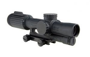 Trijicon VCOG 1-6x24 Green Segmented Riflescope Circle/Crosshair MIL Govt. Reticle w/ Thumb Screw Mount, Black, 1600038