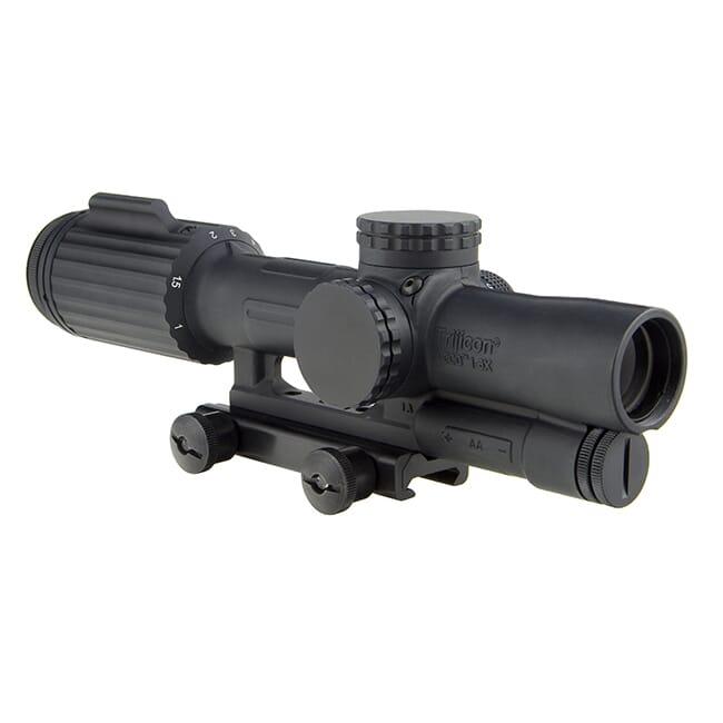 Trijicon VCOG 1-6x24mm Riflescope Green Horseshoe Dot/Crosshair .223/77 Grain Ballistic Reticle