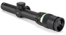 Trijicon AccuPoint 1-4x24 30mm Riflescope, Green Standard Crosshair Reticle