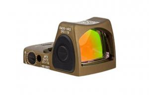 Trijicon 3.25 Adjustable LED MOA Red Dot RMR Type 2, Coyote Brown HRS, 3.25 MOA