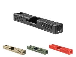 FAB Defense Glock 17 Tactic Skin Slide Cover, OD Green