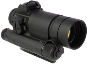 Aimpoint CompM4 Red Dot Reflex Sight Without Mount, 2 MOA Dot Reticle, Black, Semi Matte, Anodized, 12309