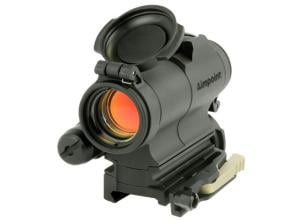 Aimpoint CompM5s Red Dot Reflex Sight, 2 MOA Dot Reticle, w/ LRP Mount & Spacer, Black, Semi Matte, Anodized, 200500