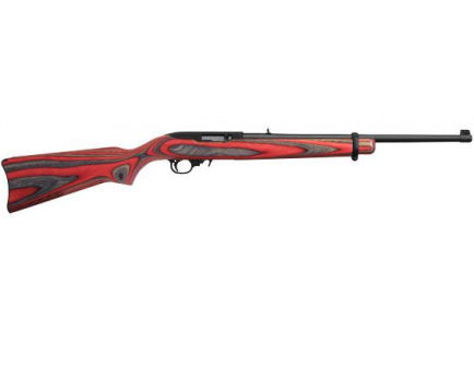 Ruger 10/22 Carbine Black & Red Laminate Stock 22 LR