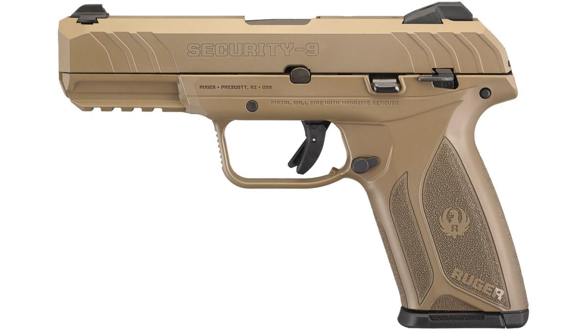 Ruger Security 9 Coyote Brown 9mm