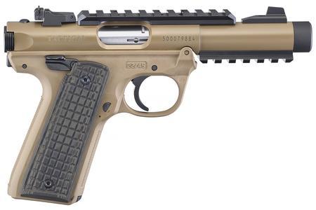 Ruger Mark IV 22/45 Tactical Davidson's Dark Earth 22 LR