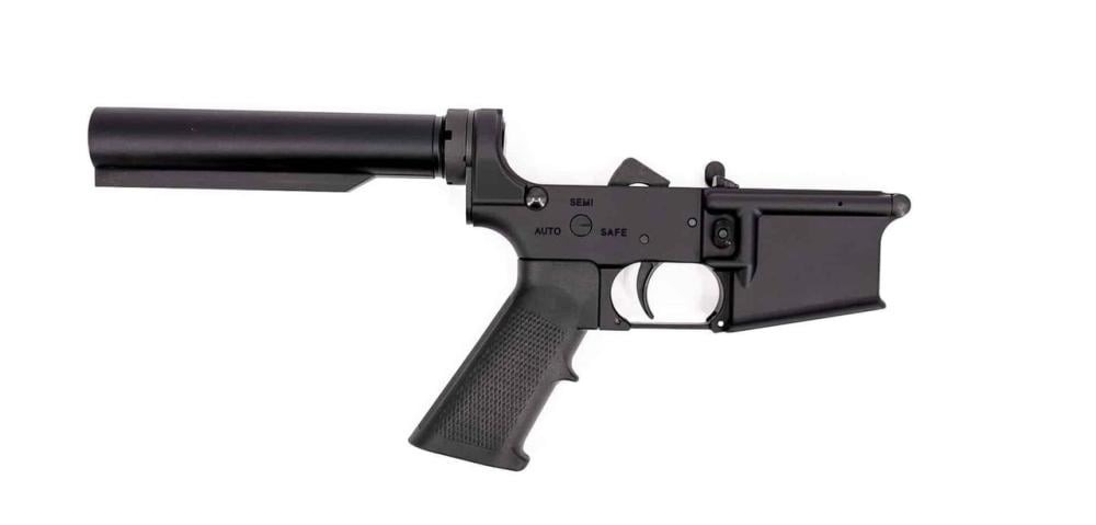 Andro Corp ACI-15, AR-15 Complete Lower Receiver w/ Buffer Tube
