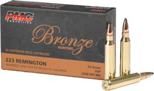 PMC PMC AMMO .223 REMINGTON 55GR. JACKETED SOFT POINT 20-PACK 223/5.56