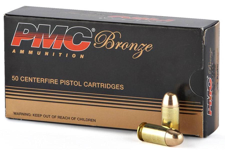PMC Ammunition PMC Bronze .45 Auto 230 Grain Full Metal Jacket Brass Case 50-Rounds 45 ACP