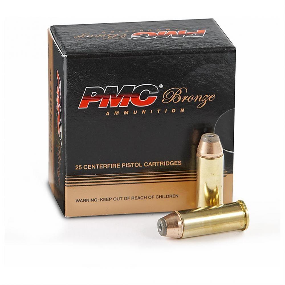 PMC Bronze 44 S&W Special Handgun Ammunition - 44 Special 180gr Jacketed Hollow Point 25/Box