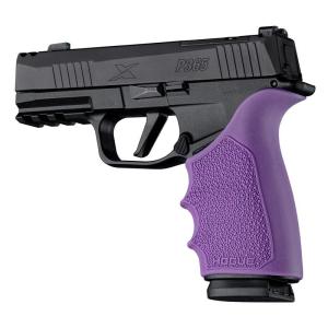 Hogue Sig Sauer P365-XMacro HandALL Beavertail Grip Sleeve Purple