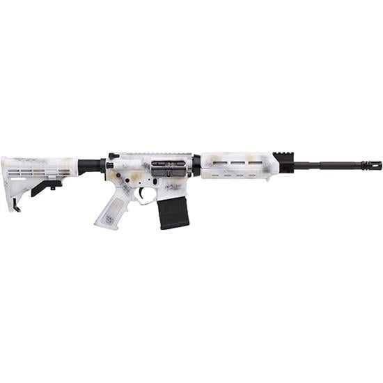Alex Pro Firearms Arctic AR-15 Econo Carbine 16" Snow Camo 223 Wylde